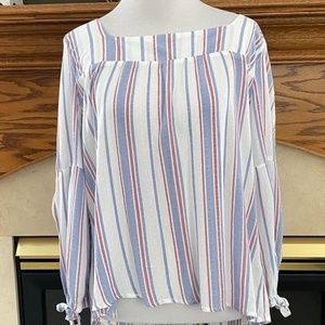Mod Lusive Boho Balloon‎ Sleeve Blouse Size: S